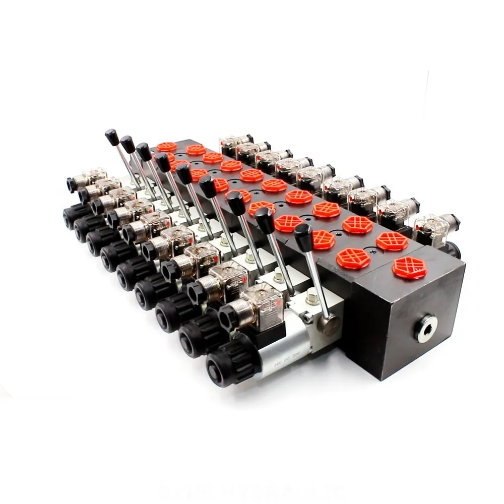 

Backhoe Control Valve Hydraulic Customizable DCV58 Solenoid Valve: Meet Your Exact Requirements