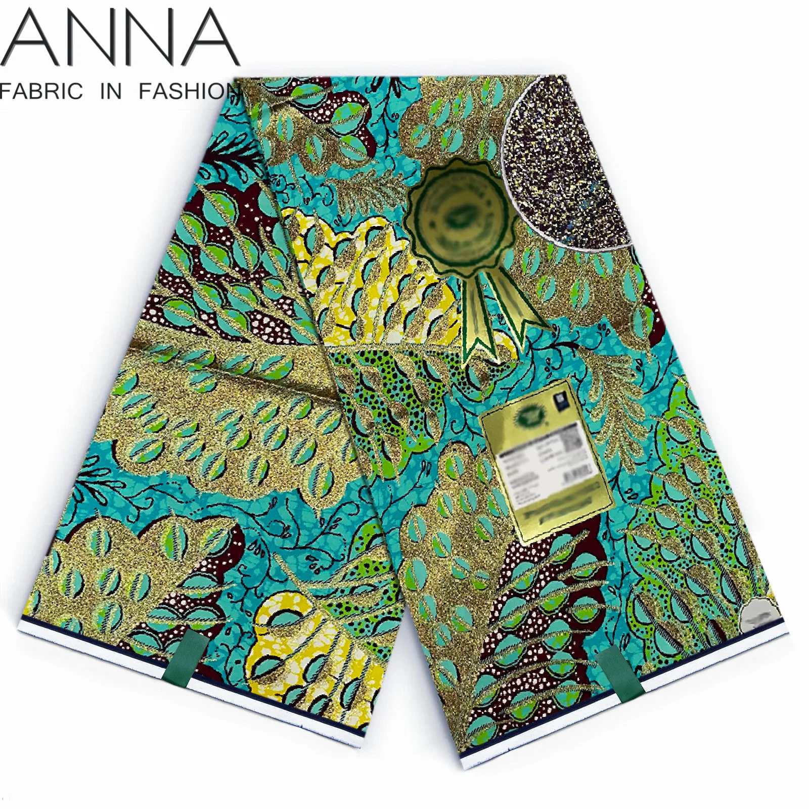 

Grand Super 100% Cotton African Wax Fabric High Quality Ankara Wax Print Fabric 6yards Women Fabric For Sewing VLS2035