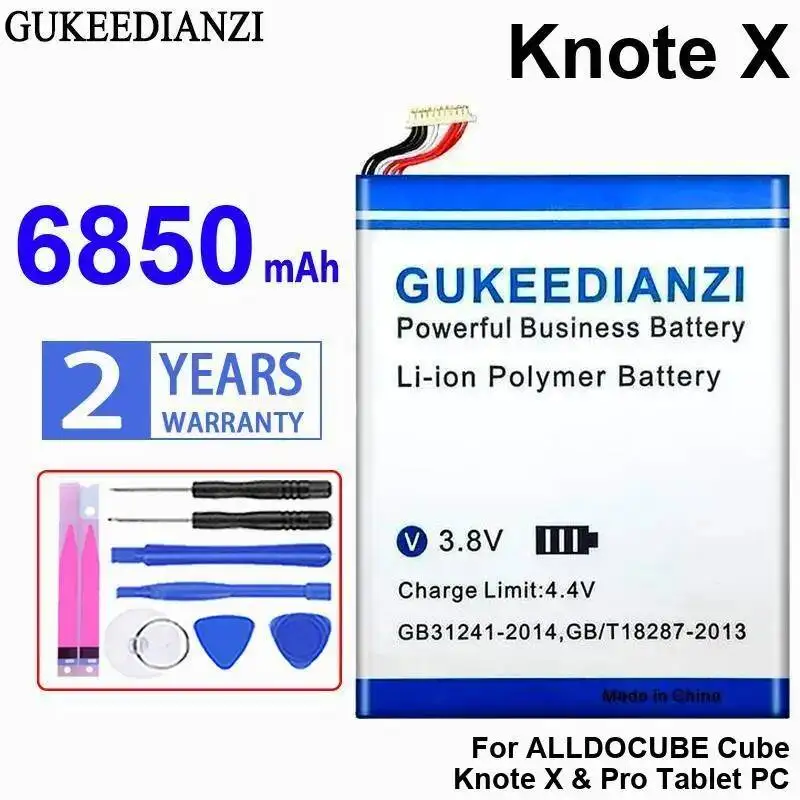

Надежная батарея для планшетов Alldocube Cube Knote X и Pro, 6850 мАч, стабильное питание