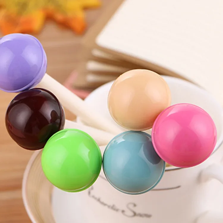

50PCS/lot Creative Lollipop Gel Pen Cute Student Stationery Cartoon Water Pen Quality Office Sign Pen Kawaii School Gel Pens