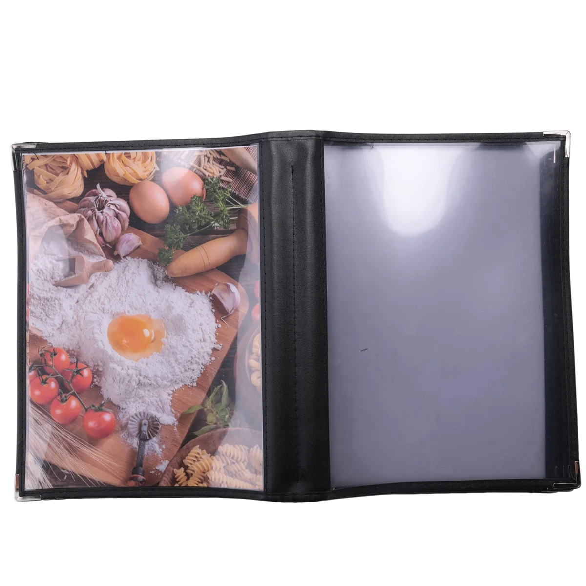 Transparent Restaurant Menu Covers for A4 Size Book Style Cafe Bar 10 Pages 20 View