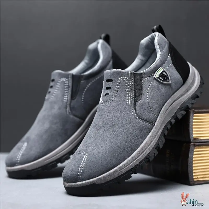 

Light Men's Safety Shoes Spring Autumn Style Welding Work Shoes Anti-Slip Wear-Resistant Shock-Proof And Heat-Resistant