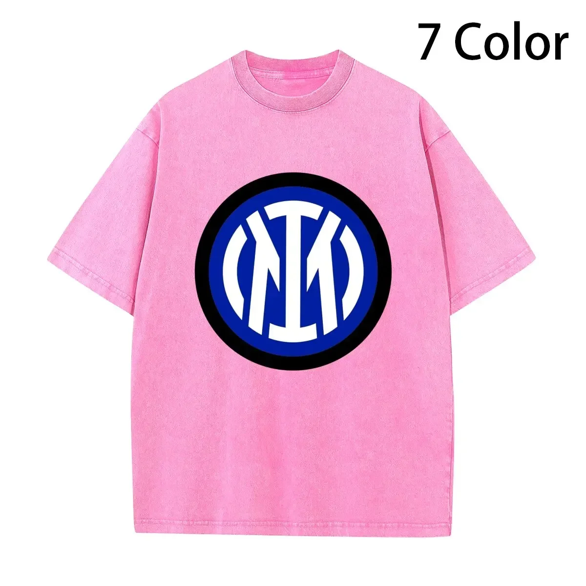 Y2K Inter-Milan washed t-shirt