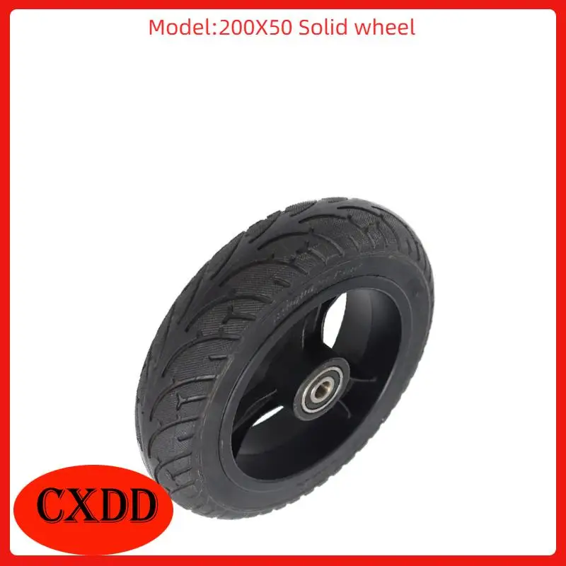 

200x50 solid rubber non inflatable tire wheels suitable for electric scooters