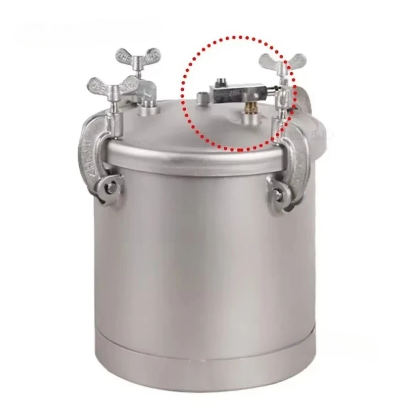10L Professional Pressure Pot with Nozzle Latex Paint Spraying Barrel Construction Painting Tool