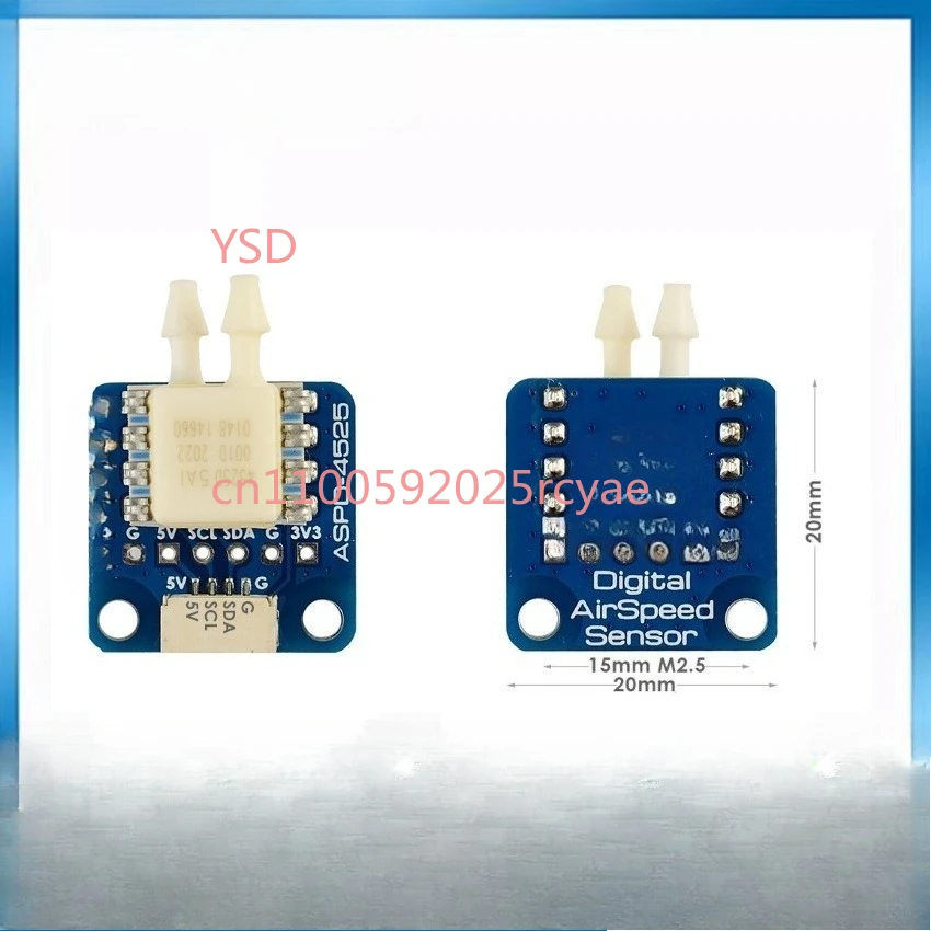 

Цифровой датчик воздушной скорости (модель ASPD-4525, для радиоуправляемых самолетов)