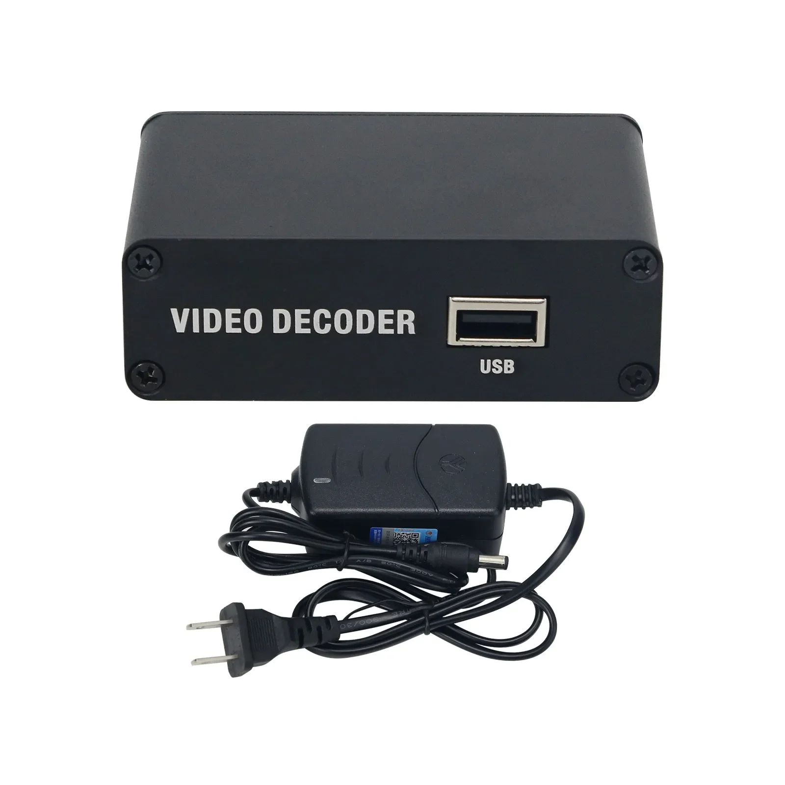 H.265 Network Video Decoder Rtmp mi-compatible 1080p Iptv Decoder With Usb Decoding Rtsp 4k H.264