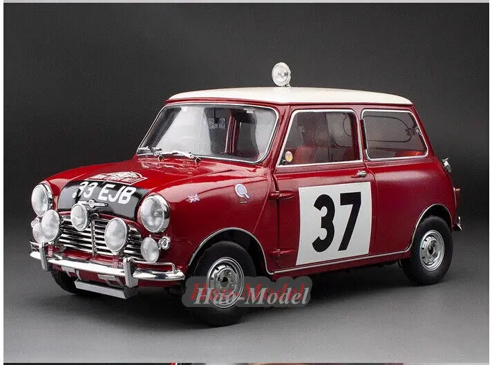 sun star 1:12 For BMW mini Cooper S WRC Alloy Diecast Model Car Simulation Toys Boys Birthday Gifts Hobby Display Collection