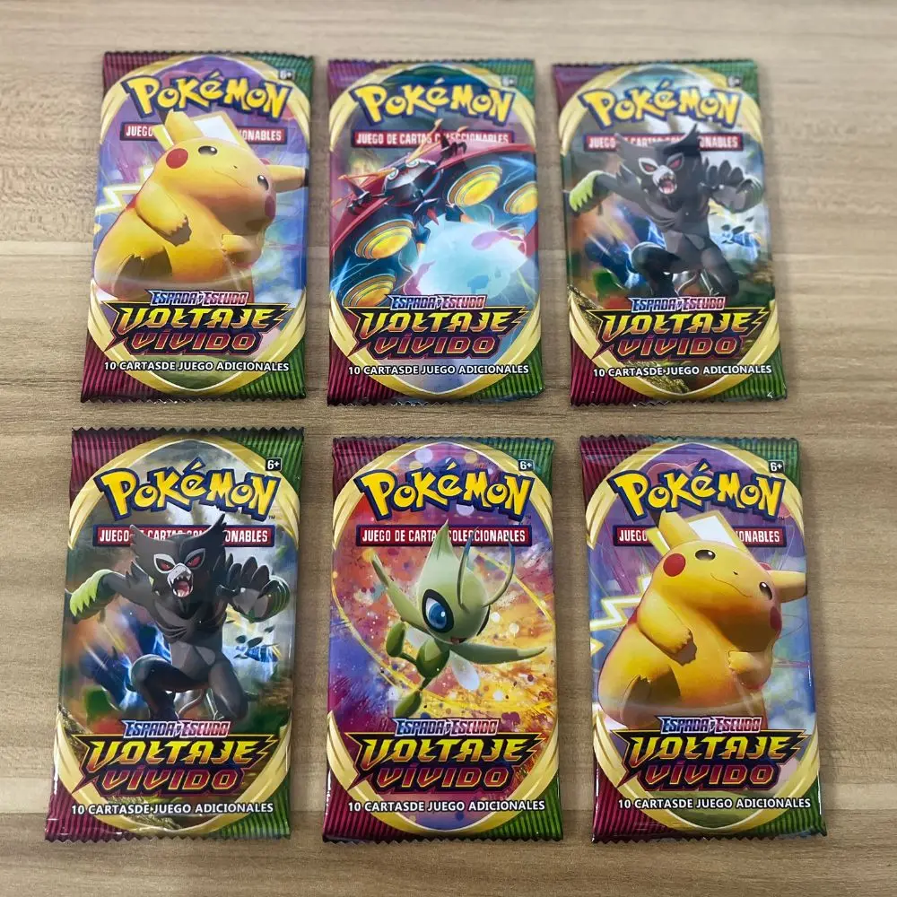 Cartes de jeu Pokémon brillantes, cartes de collection à collectionner, GX Tag Team, Vmax EX Mega Energy
