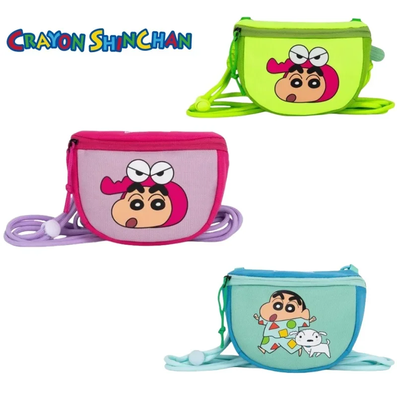 

Новая сумка через плечо Crayon Boy Shin C-Chan, повседневная сумка Crayon Boy Shin C-Chan для девочек, большая вместительная портативная сумка для хранения и поездок на работу