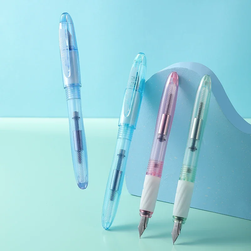 Marshmallow Pen Soft Grip Glue Decompression Office Student Writing Replacement Bag Ink Absorbing Cute Fountain Pen Stationery