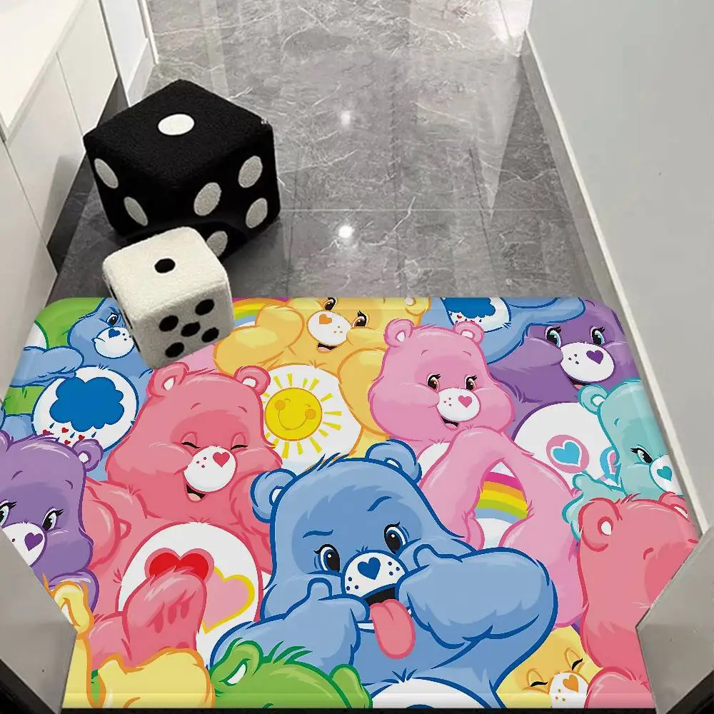 C-Care B-Bears Küchenmatte, Kinderzimmer, Schlafzimmer, Dekoration, Balkon, rutschfeste Fußmatte, Wohnzimmer, Alfombra