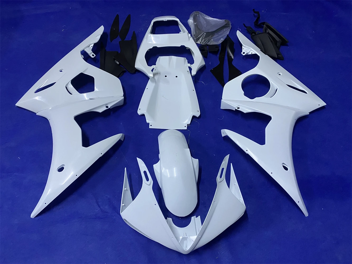 For Yamaha YZF R6 YZF 600 2003 2004 2005 Bodywork Fairing Unpainted Components Injection Molding ABS Cowl Body Plastic parts