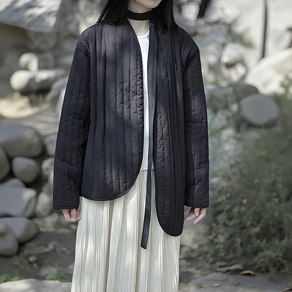 الرجعية الأدبية زن المرأة القطن الكتان مزيج الدافئة الدانتيل متابعة أبلى نمط رائع 2 الألوان المتاحة الملابس النسائية