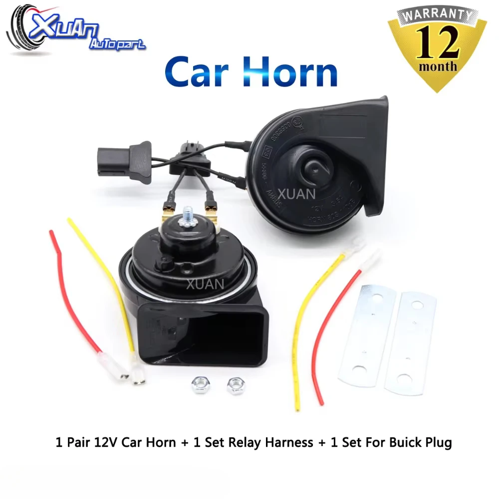 

XUAN Car Auto Horn Snail Horn For old Buick GL8 Excelle XT GT Enclave Regal Lacrosse ENVISION ENCORE Verano VELITE 5 GL6 VELITE6