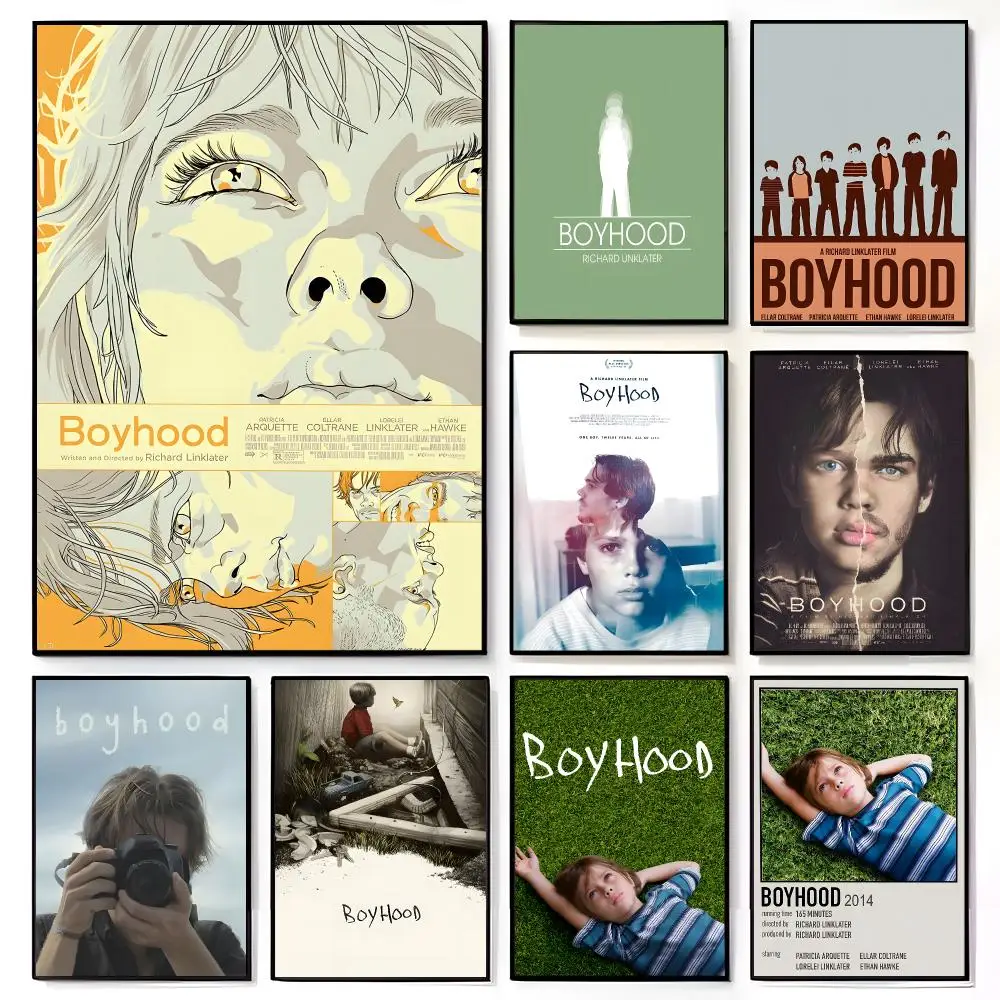 Coming-Of-Age Film Boyhood Poster American Film Mural Home Childrens Room Wall Decor Print