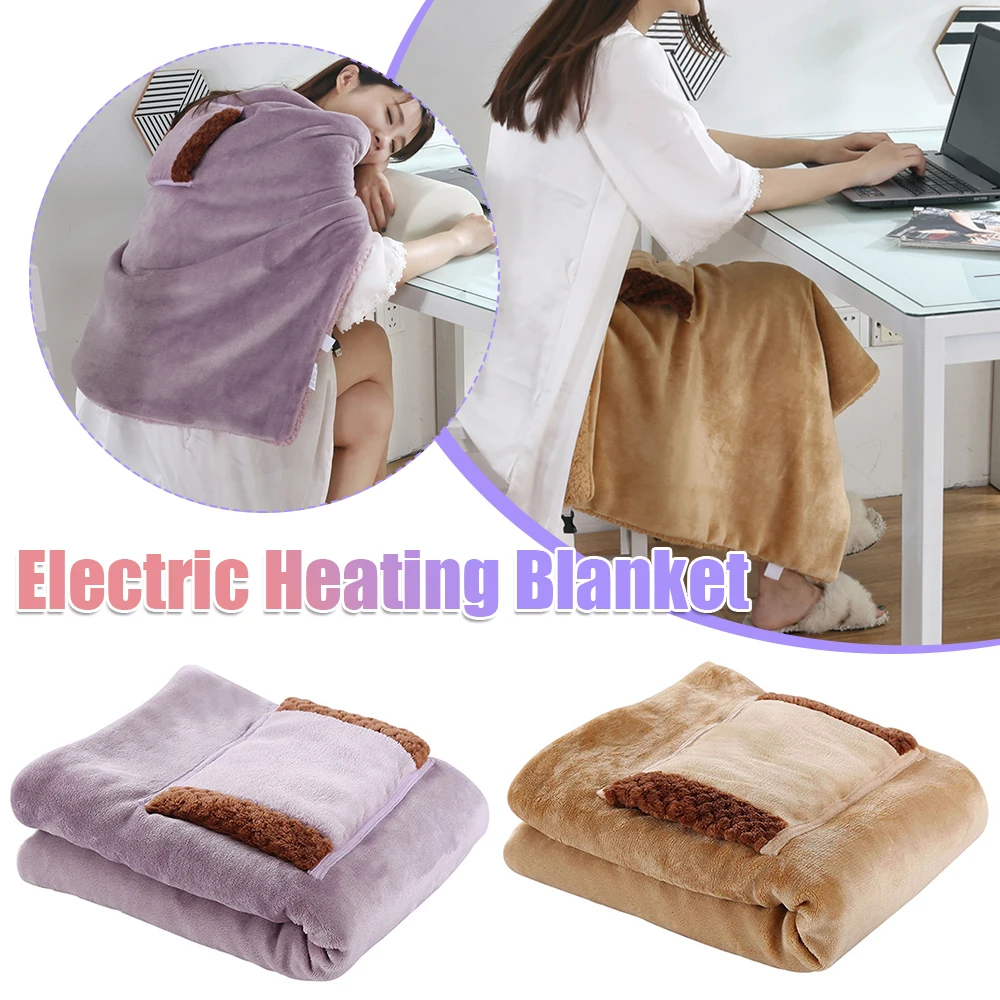 

Electric Heating Blanket Multi-function USB Heating Shoulder Pad Adjustable Rope Portable Supplies for Home Sofa Bed Seat Office