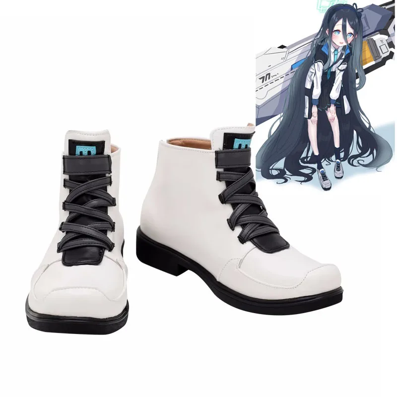 Archivio blu tutti i ruoli Shiroko Sunaookami Kazusa Cosplay Kasumizawa Miyu Arisu shimasu Azusa stivali Cosplay Anime Shoes