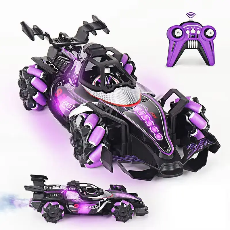 F1 Rc Drift Auto Met Muziek Led-verlichting 2.4g Handschoen Gebaar Radio Afstandsbediening Stunt Auto's 4wd Elektrische Kinderen speelgoed Vs Wltoys