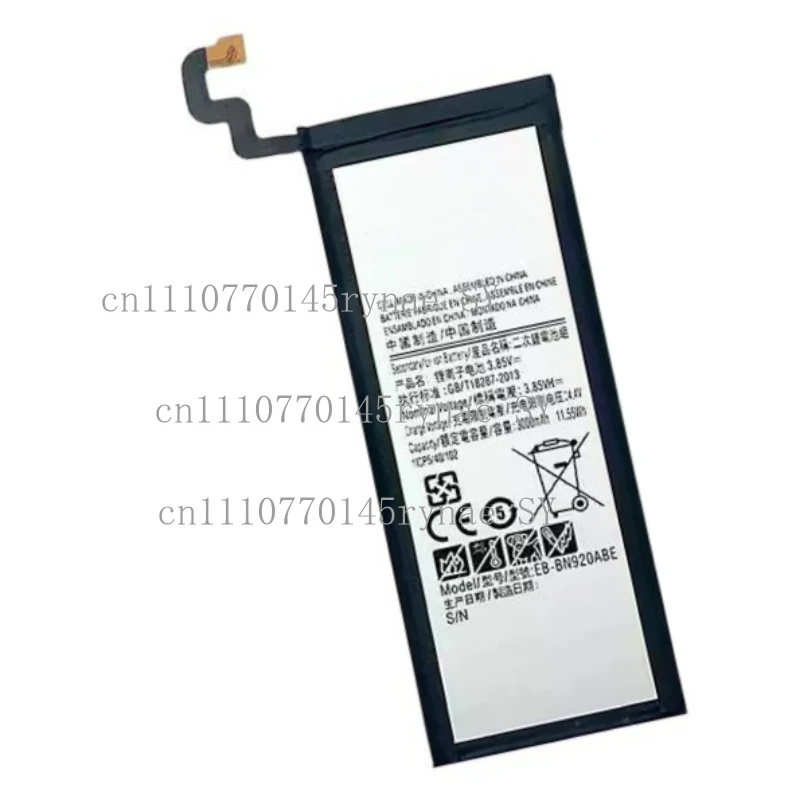 Brand new EB-BN920ABE 3000mAh Battery For Samsung Galaxy Note 5 Note5 N9200 N920T N920C N920P Note5 SM-N9208 Batteria+ Tools
