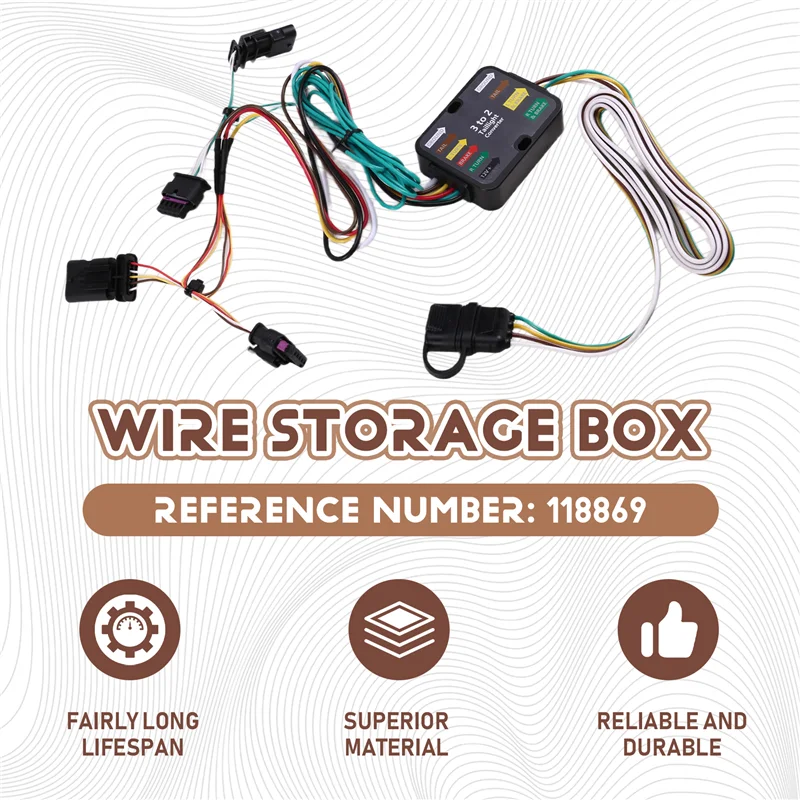 

Practical 118869 Ultimate Trailer Wiring System For Tesla Model 3 2020-2023 - Essential Car Connector Kit