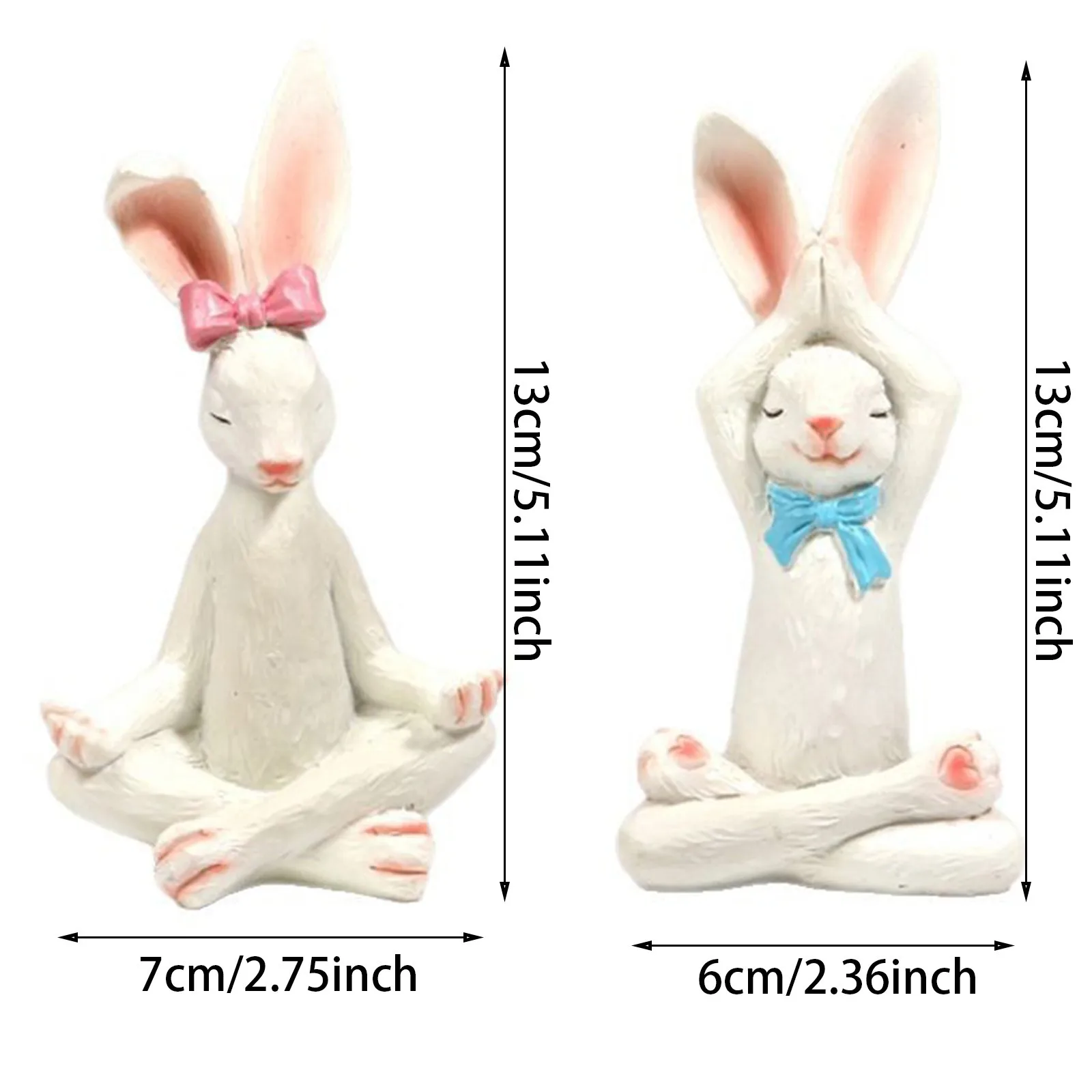 Cute Nine-tailed Fox Miniatures Japanese Originality Bedroom Desktop Figurines Bionic Art Aesthetic Home Decor Estatua