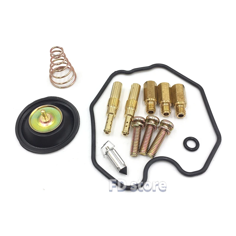 For Honda XR400R 1998 - 2004 XR 400 Motorcycle Carburetor Repair Kit needle valve gasket air screw