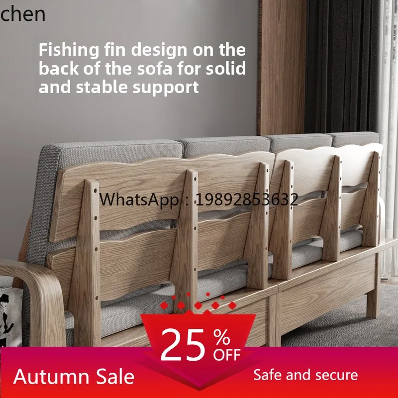 

all solid wood winter and summer sofa modern simple ash wood storage sofa with drawers