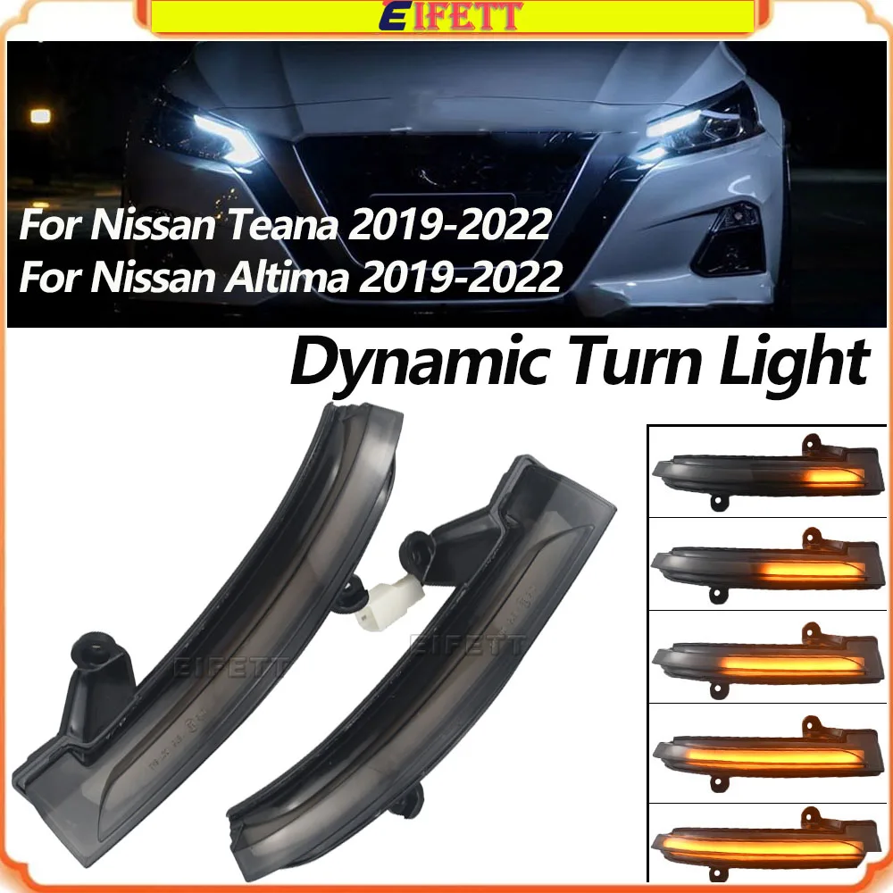 

Top Quality Car Dynamic Side Marker LED Turn Signal Light For Nissan Teana 2019-2022 Altima 2019 2020 2021 2022