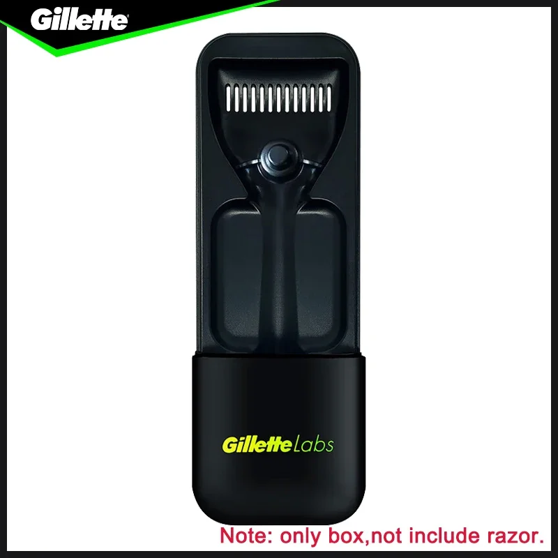 Дорожный чехол Gillette Labs для бритв, портативный пыленепроницаемый чехол для бритвы, дорожный ящик для хранения, совместимый с бритвами Gillette Labs