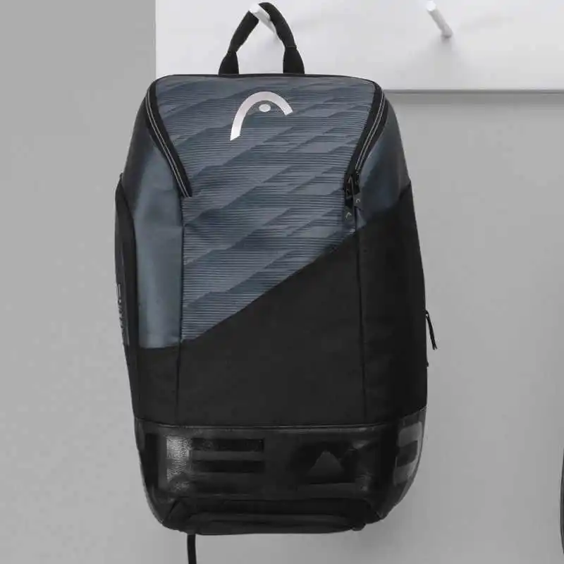 Zaino da tennis HEAD Confezione da 1-2 borse sportive da uomo e da donna Zaino da badminton Scomparto per scarpe indipendente Serie Djokovic