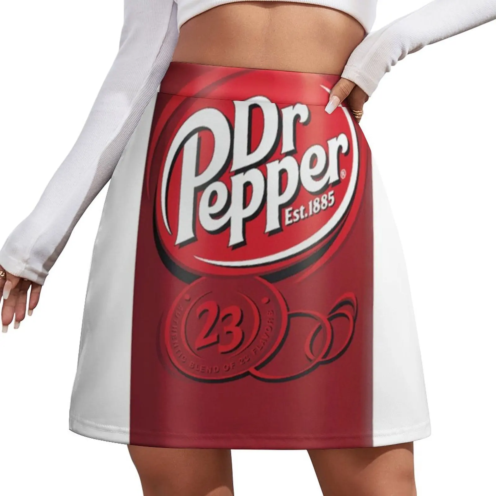 dr. pepper Minigonna Gonna scolastica Gonna in raso Mini