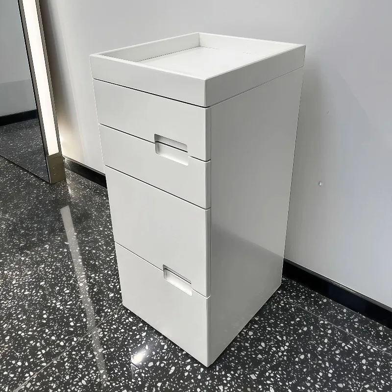 Hair tool cabinet, hair salon tool table, barber shop special hair cutting, perming and dyeing cabinet, beauty salon trolley wor