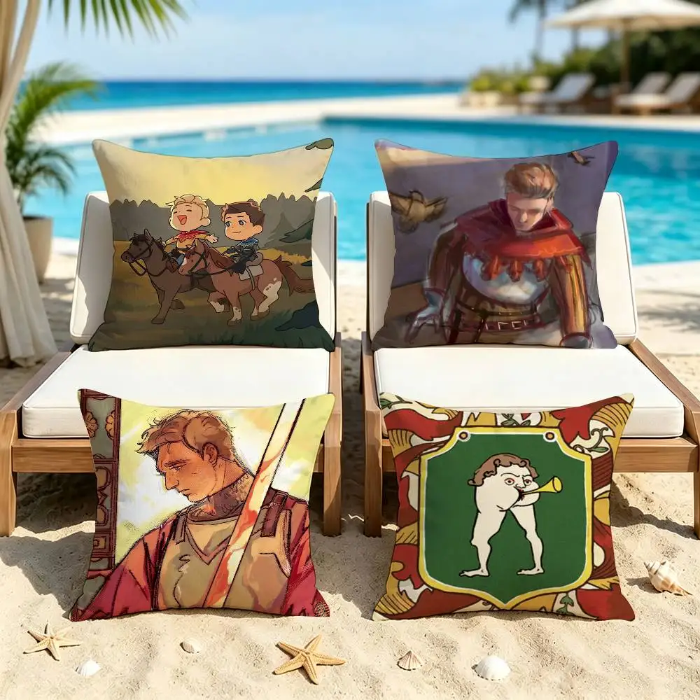 K-Kingdom Come D-Deliverance  Square Pillow Case Multi Sizes For Car Home Bedroom Decor Custom Valentine Gifts