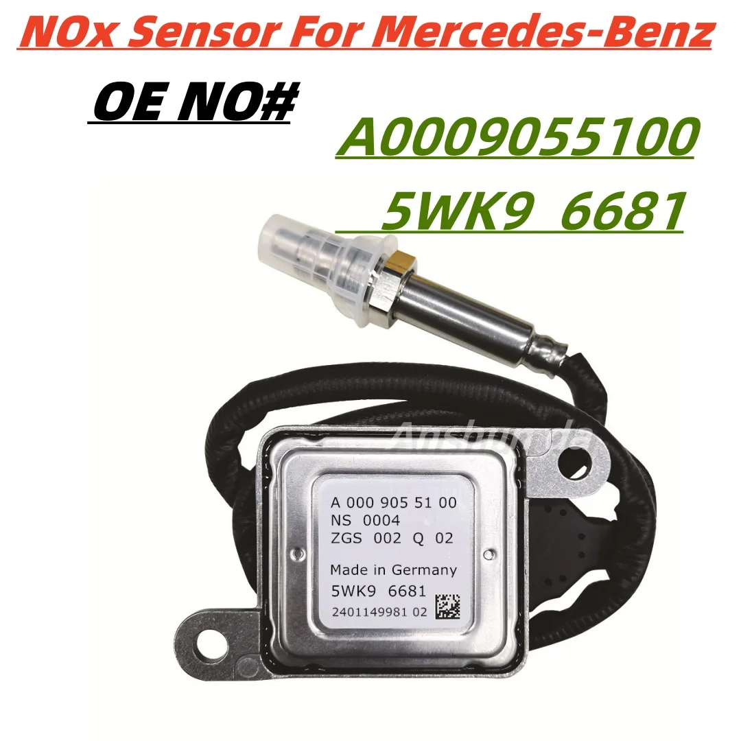 A0009055100 5WK96681 Nitrogen Oxide Nox Sensor For Mercedes Benz E350 E400 GLK250 Sprinter 2500 3500