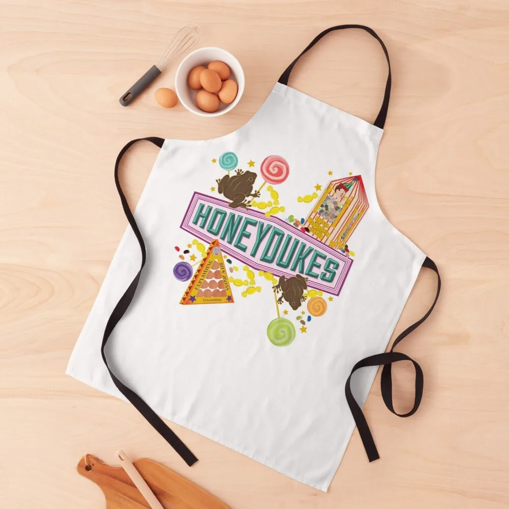 

Magical Sweet Shops Apron Kitchen items