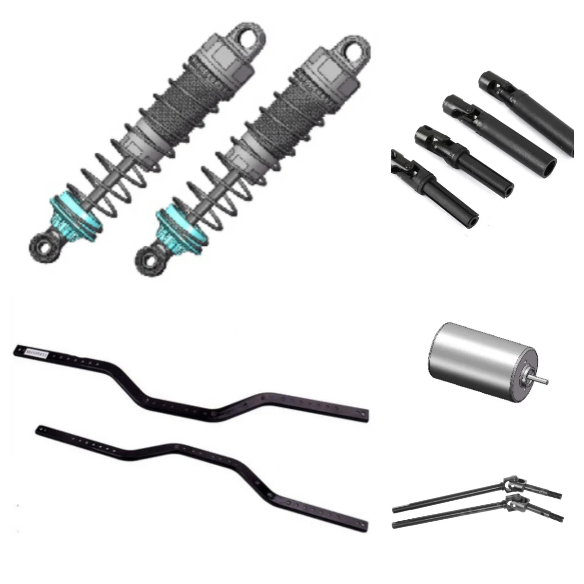 RGT Accessories R86407 R86419 R86413 R86404 R86431 For 136100V3FD 136100v3 1/10 RC Electric Remote Control Off-road Vehicles