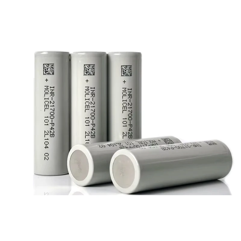 1-10pcs Molicel INR 21700 P42B Battery 3.6V 4200mAh Rechargable Batteries 45A INR21700 Cells Low Resistance VS Molicel P42A