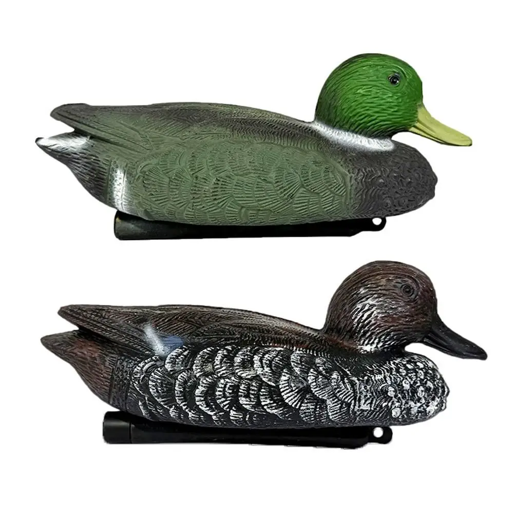 Mandarin Duck Statue Hunting Shooting Decoy Artificial Animal Sculptures Home Garden Lawn Ornaments Pool Pond Decors ﻿