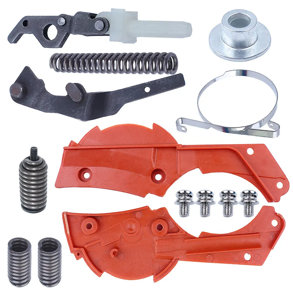 Husqvarna 362 365 371 372ガーデニングツールおよび機器用のブレーキバンドavバッファーマウントスプリング修理キット