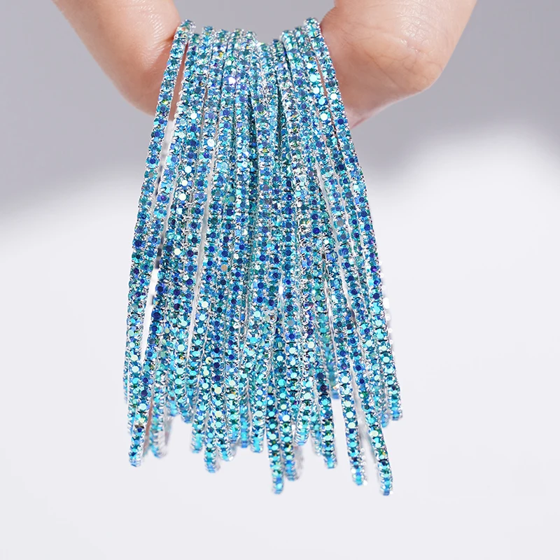 5 Stück modische elastische Armbänder mit Kristall-Strass für Damen, dehnbare, stapelbare Armbänder, klassisches Armband, täglicher Damenschmuck – Detail 15