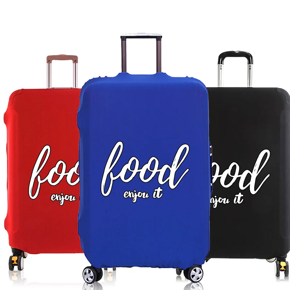 

Travel Suitcase Protective Cover Protector Baggage covers Travel Accessories For 18-30 inch Elastic Dust cover food series