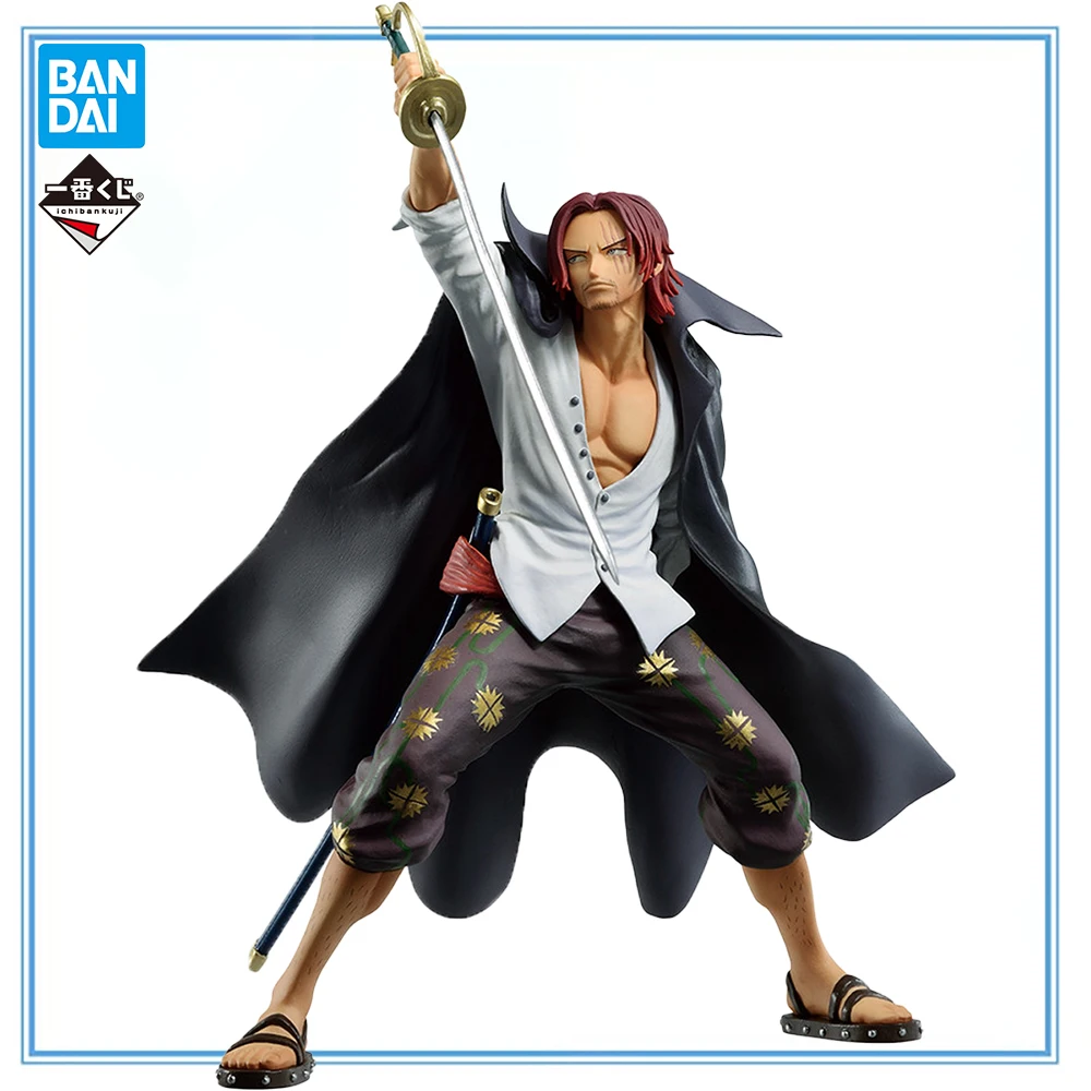 

100% Original in Stock Bandai Spirits Ichiban Kuji One Piece Akagami No Shanks Battle Anime Figure Collection Series Garage Kit