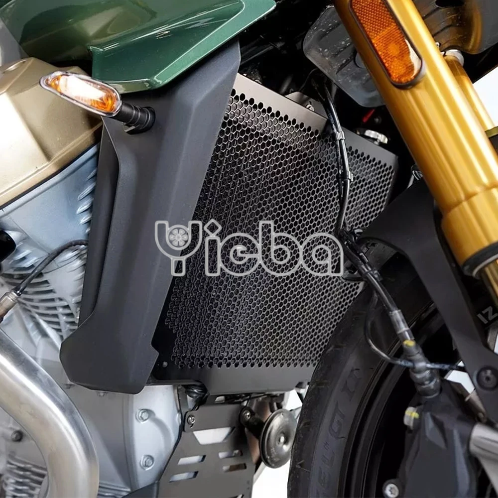 For MOTO-GUZZI Stelvio 1000 2025 V 100 V100 Mandello/S Stelvio 2023 2024-2026 Motorcycle Radiator Grille Cover Guard Protection