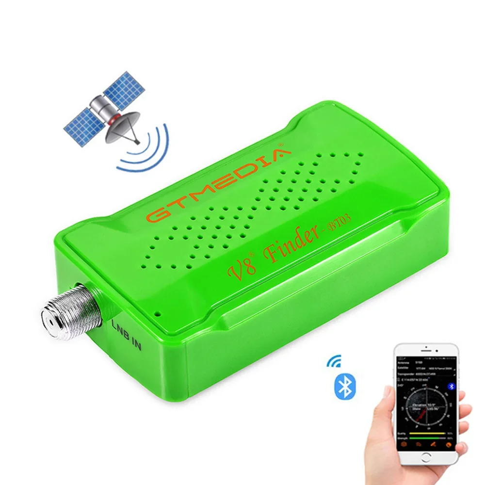 V8 SAT Finder BT03 Mini Satfinder Bluetooth DVB S/S2 Спутниковый ресивер цифрового сигнала TVDvb Dvb-s2 Multi V8 SAT Finder BT03 Mini Satfinder Bluetooth DVB S/S2 Спутниковый ресивер цифрового сигнала TVDvb Dvb-s2 Multi