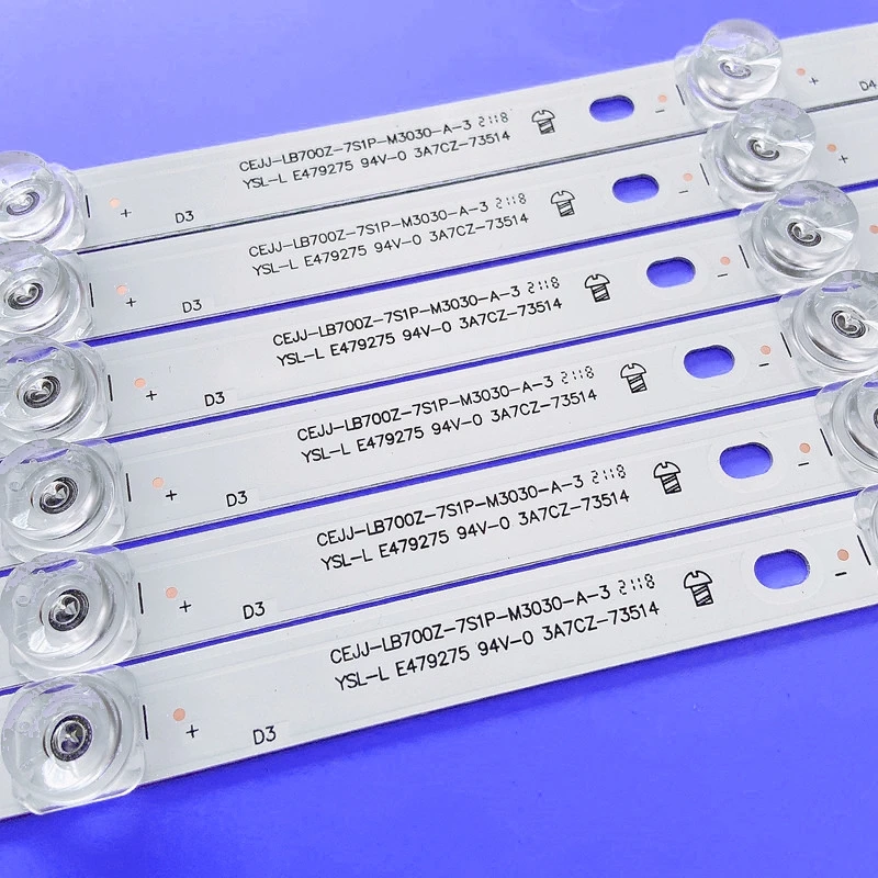 LED Backlight Strips For 70PUF6894/T3 70PUG6774/78 70PUF7295/T3 75PUF7298/T3 70PUS7505/12 70PUS7805/12 70PUS6554 70PUS7555/12