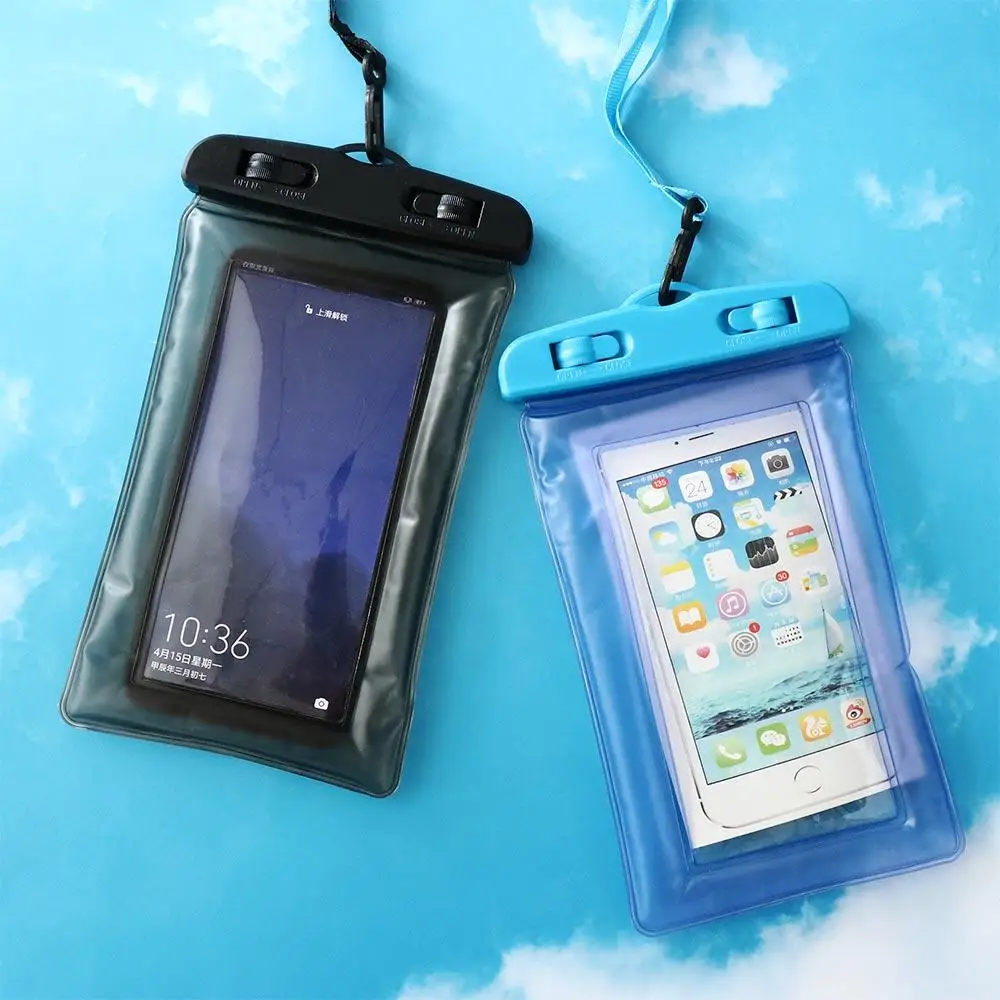 Touch Screen Swimming Gadget Mobile Phone Pouch Underwater Dry Bag Waterproof Phone Case Mobile Phone Bags Waterproof Pouch