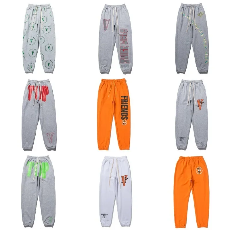 VLONE FOG American Hip Hop Style Men's Casual Sports Pants Couple High Street Cuffed Sweatpants Women's Autumn Winter Trousers