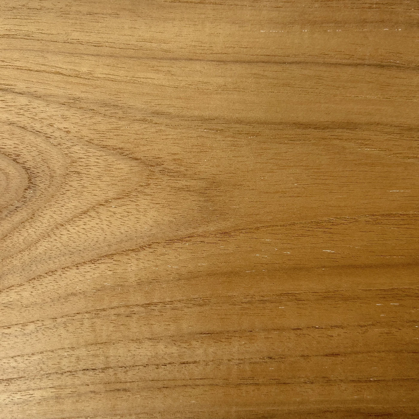 18x250cm, Fleece-backed Thin Veneer of 0.2mm Thickness, Natural Thai Teak Wood Veneer Roll for Furniture Renovation and DIY