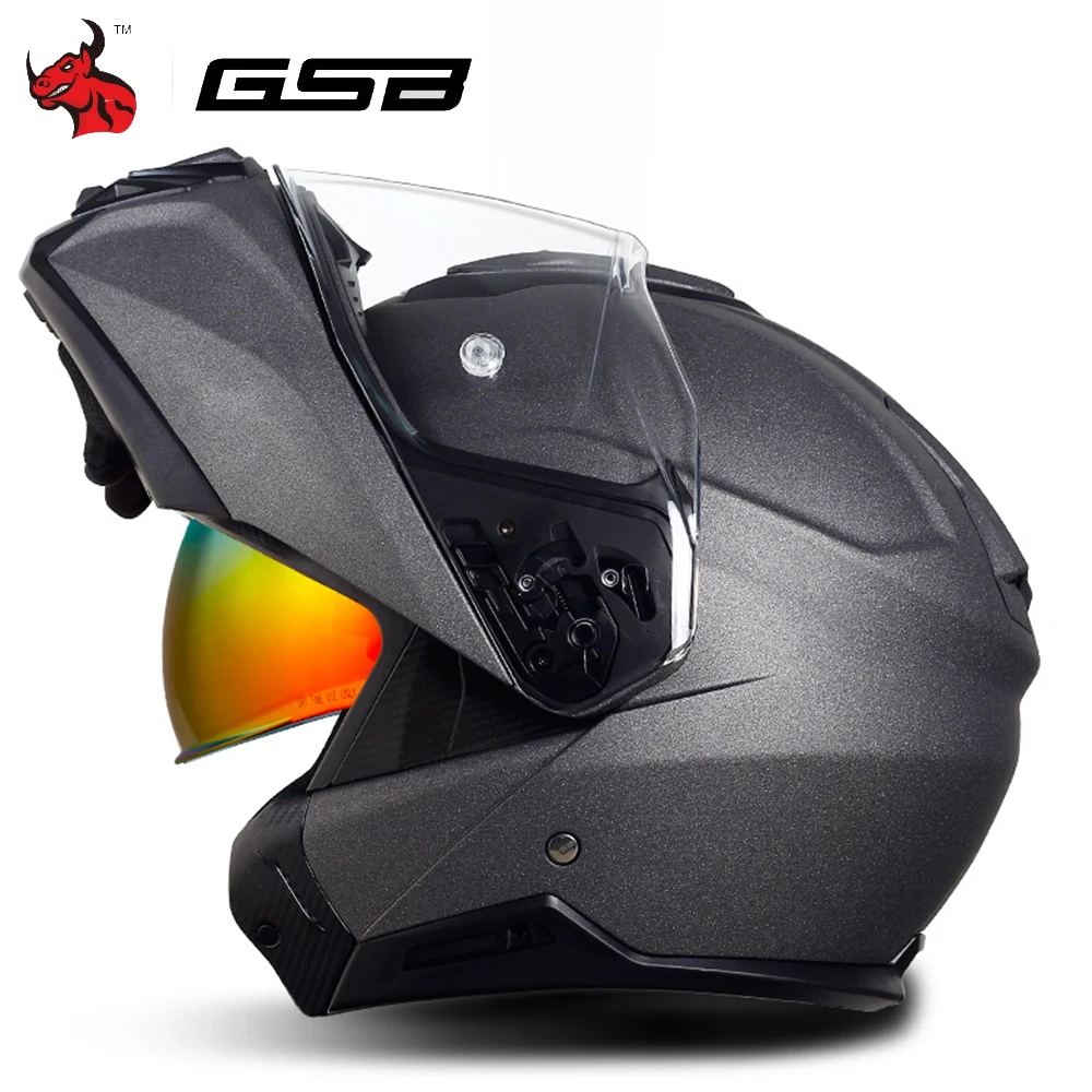 Motorcycle Safety Helmet Motorcycle Riding Commuter Helmet Full Wrap-around Drop-proof and Crash-proof Helmet High Quality